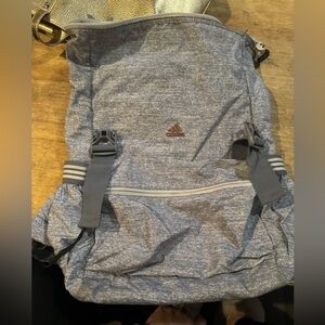 Adidas grey backpack- barely used, no stains,rips or obvious wear and tear